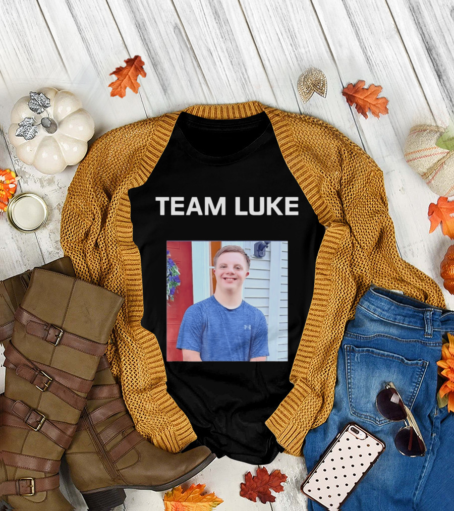 Team Luke Support Community Empowerment T-Shirt