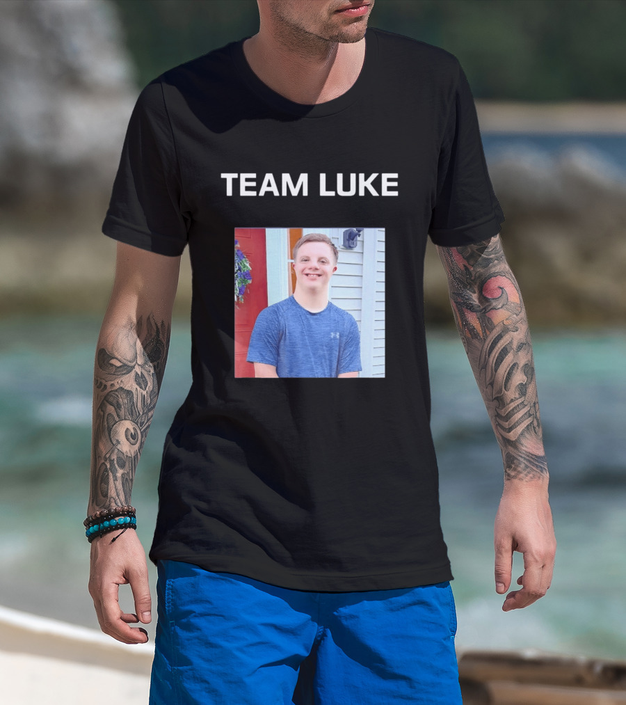 Team Luke Support Community Empowerment T-Shirt
