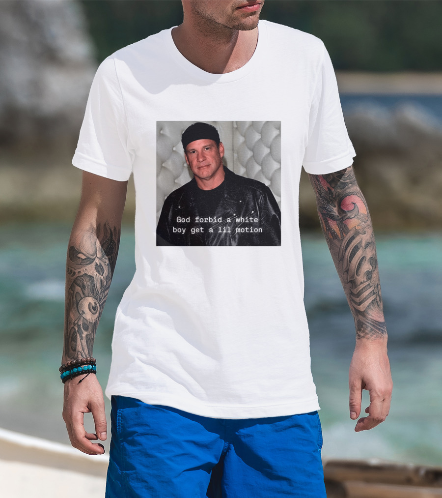Lane Kiffin God Forbid A White Boy Get A Lil Motion T-Shirt