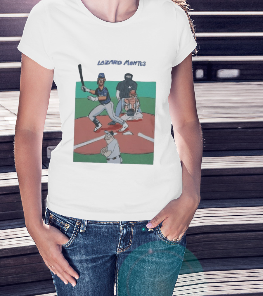 Lazaro Montes First MLB Homerun Fenway Park Baseball T-Shirt
