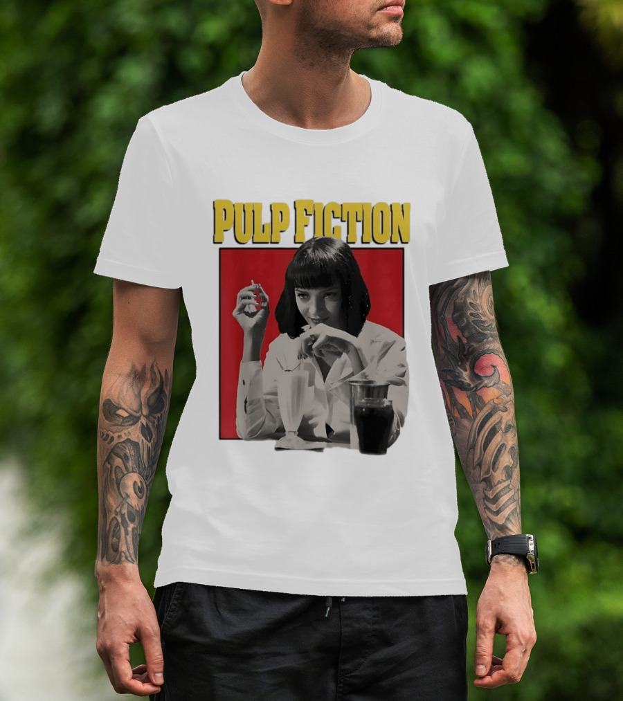 Pulp Fiction Mia Wallace Uma Thurman Quentin Tarantino T-Shirt
