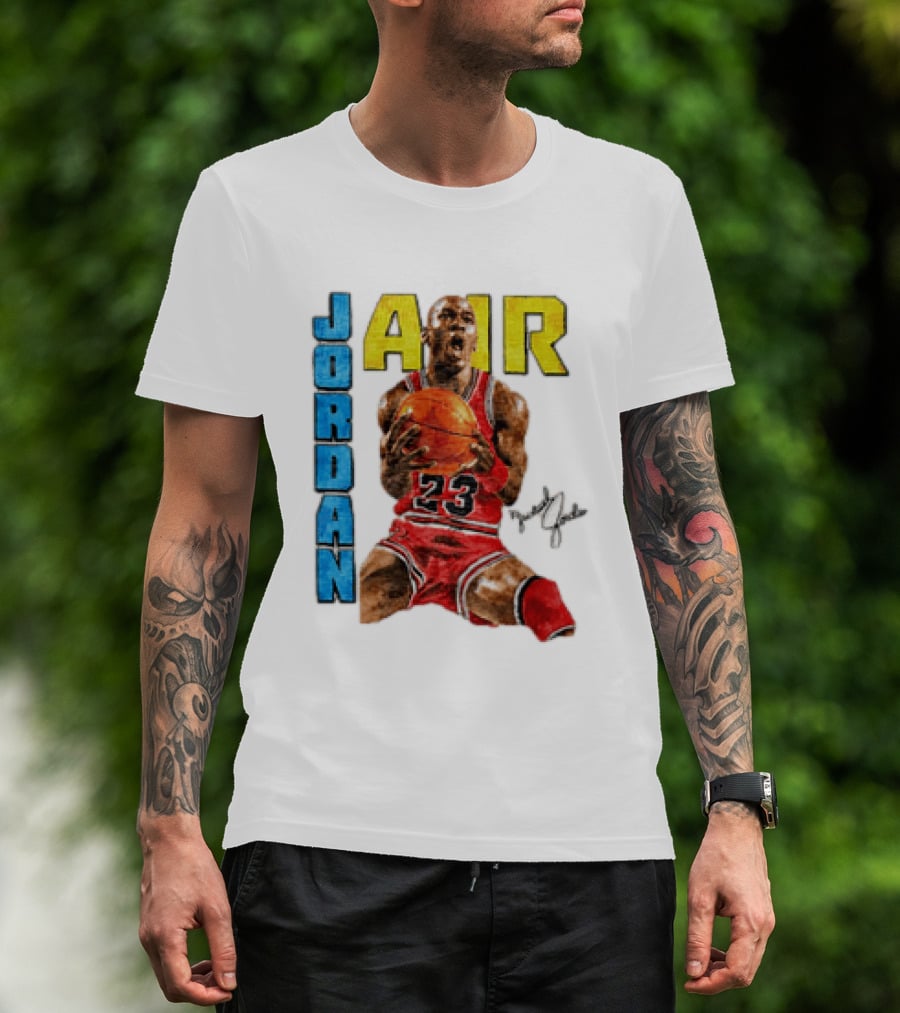 Jordan Air 23 Basketball Player Holding Ball T-Shirt