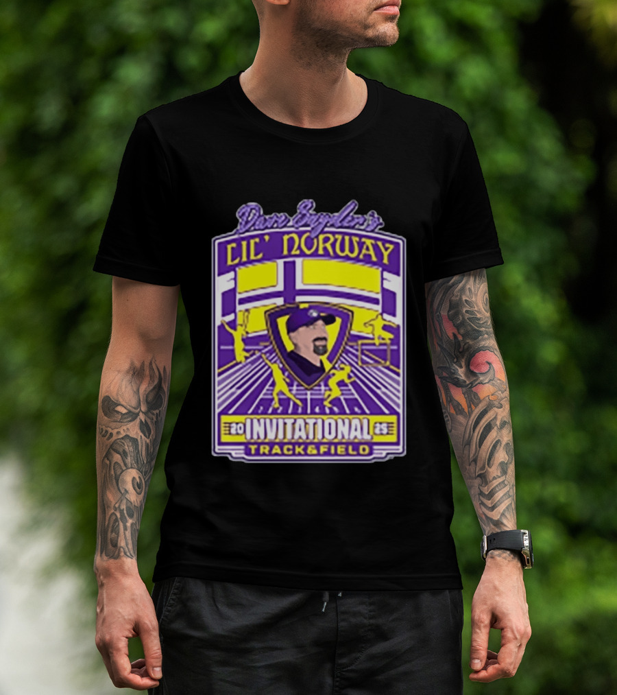 Dave Snyder's Lil Norway Invitational 2025 Track & Field T-Shirt