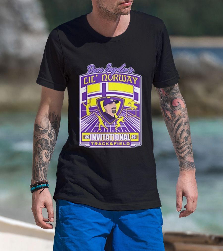 Dave Snyder's Lil Norway Invitational 2025 Track & Field T-Shirt