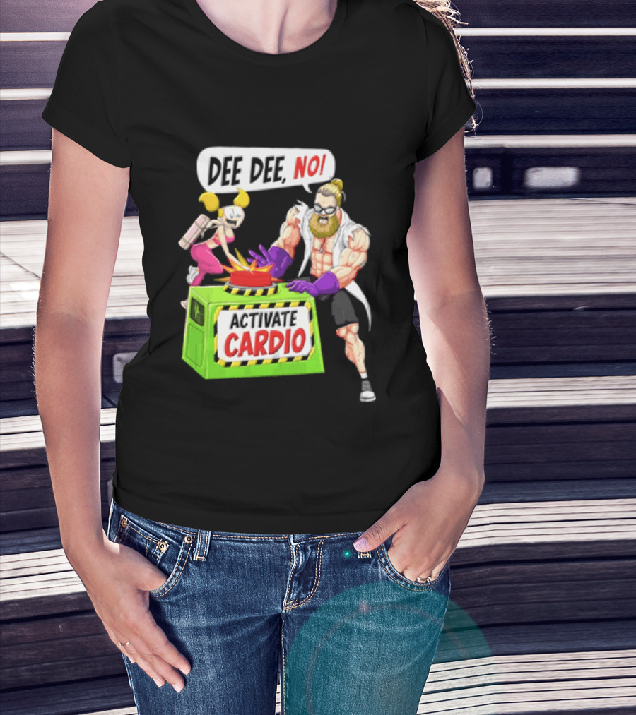Dee Dee No Activate Cardio Dexters Laboratory Cartoon T-Shirt