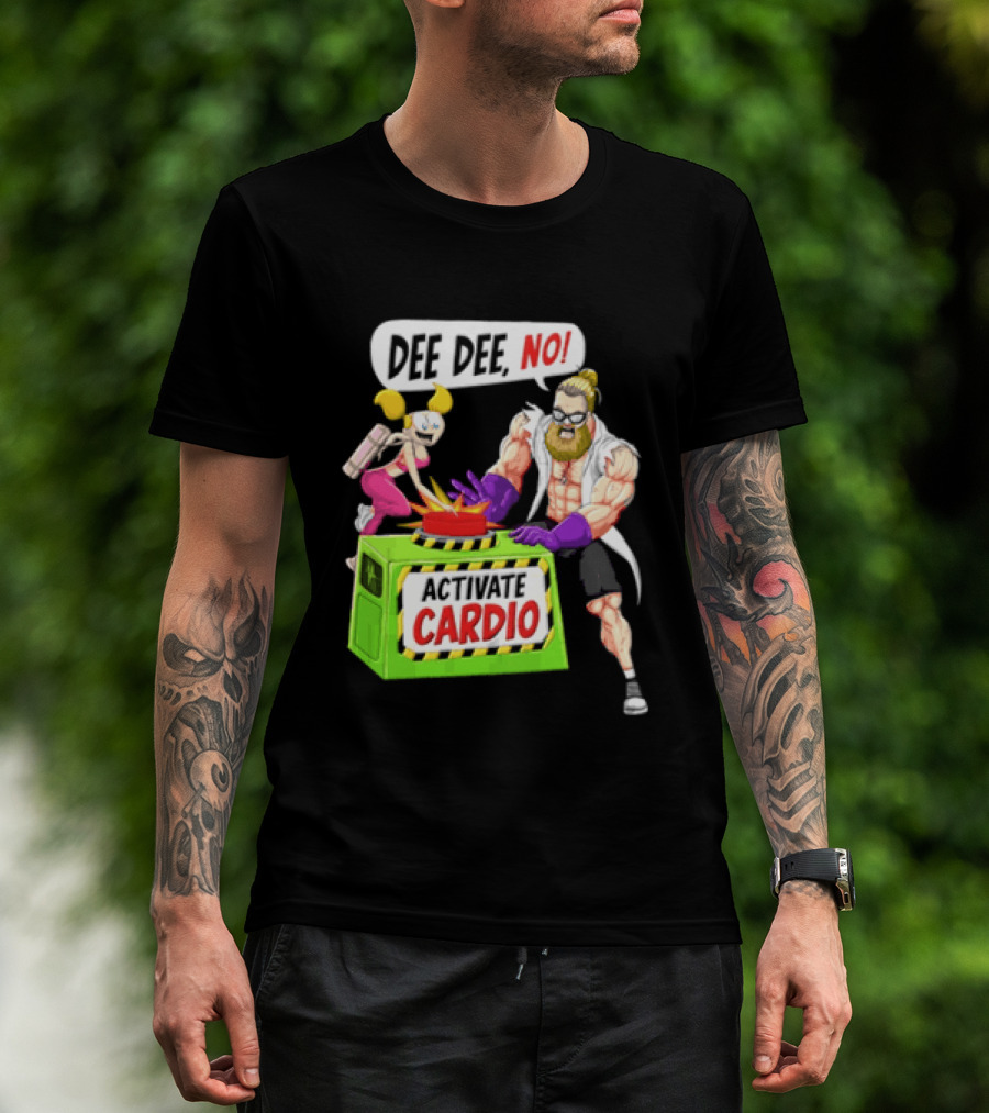 Dee Dee No Activate Cardio Dexters Laboratory Cartoon T-Shirt