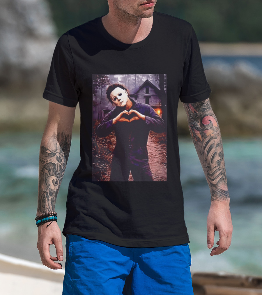 Halloween Michael Myers House Horror Movie T-Shirt