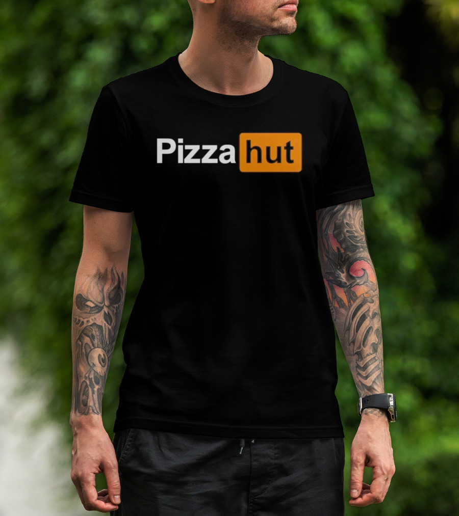 Pizza Hut Retro Branding Fast Food Nostalgia T-Shirt
