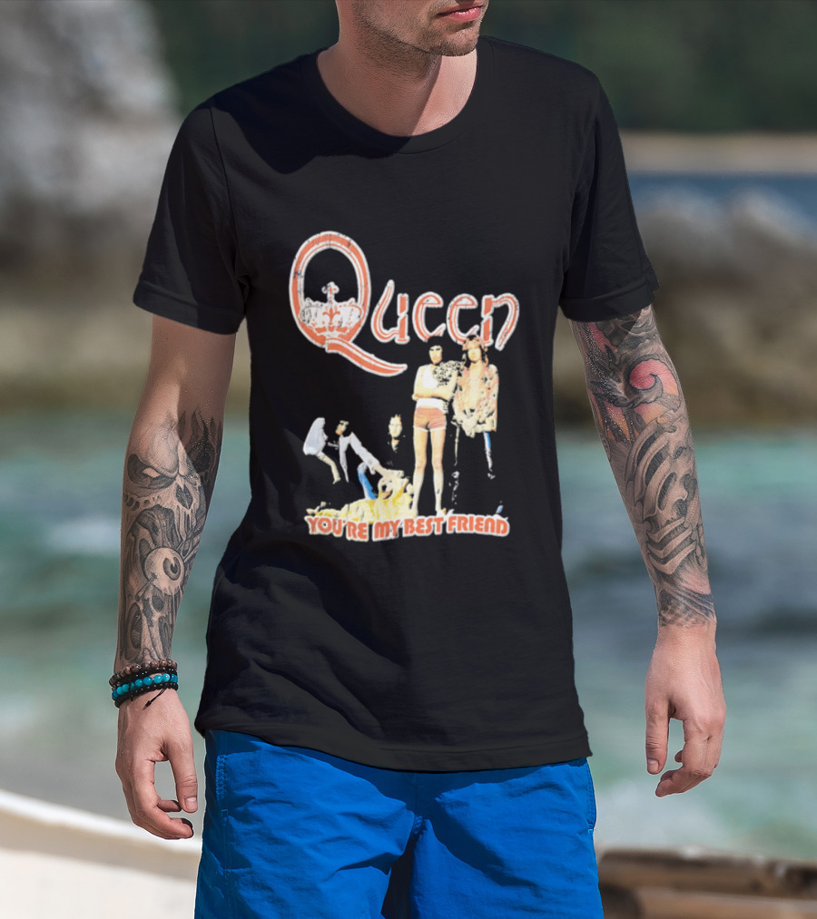 Queen Freddie Mercury Band You're My Best Friend T-Shirt