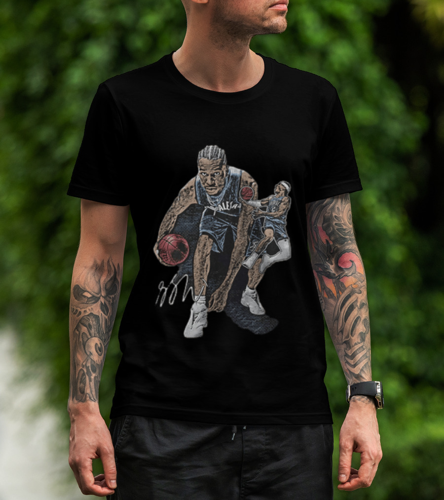 Shai Gilgeous Alexander Basketball Oklahoma City Thunder Signature T-Shirt