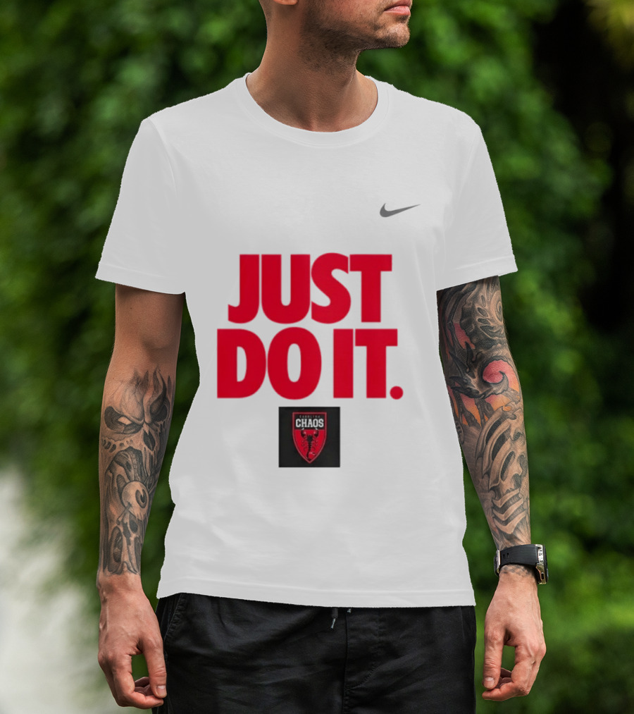 Carolina Chaos Just Do It Nike Premier Lacrosse League T-Shirt