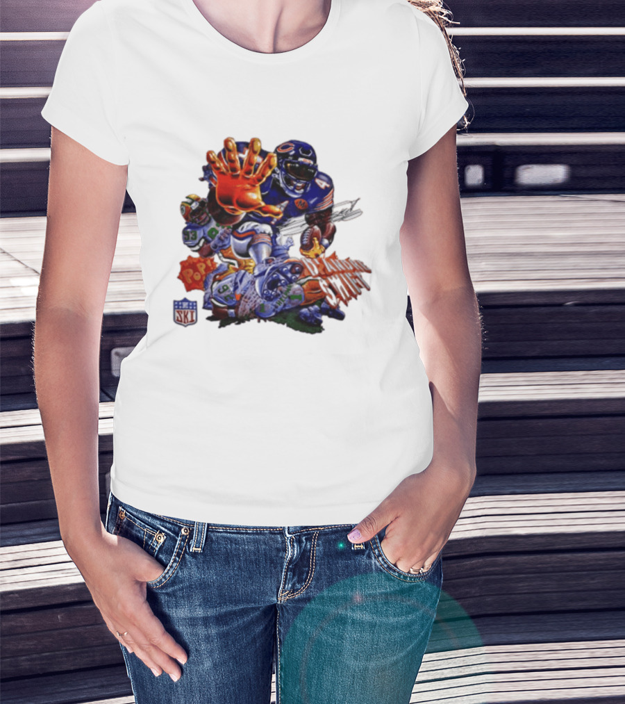 Chicago Bears Pop Art Dandre Swift 4 93 92 NFL T-Shirt