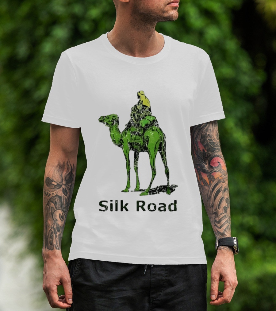 Silk Road Anonymous Marketplace Camel Dark Web T-Shirt