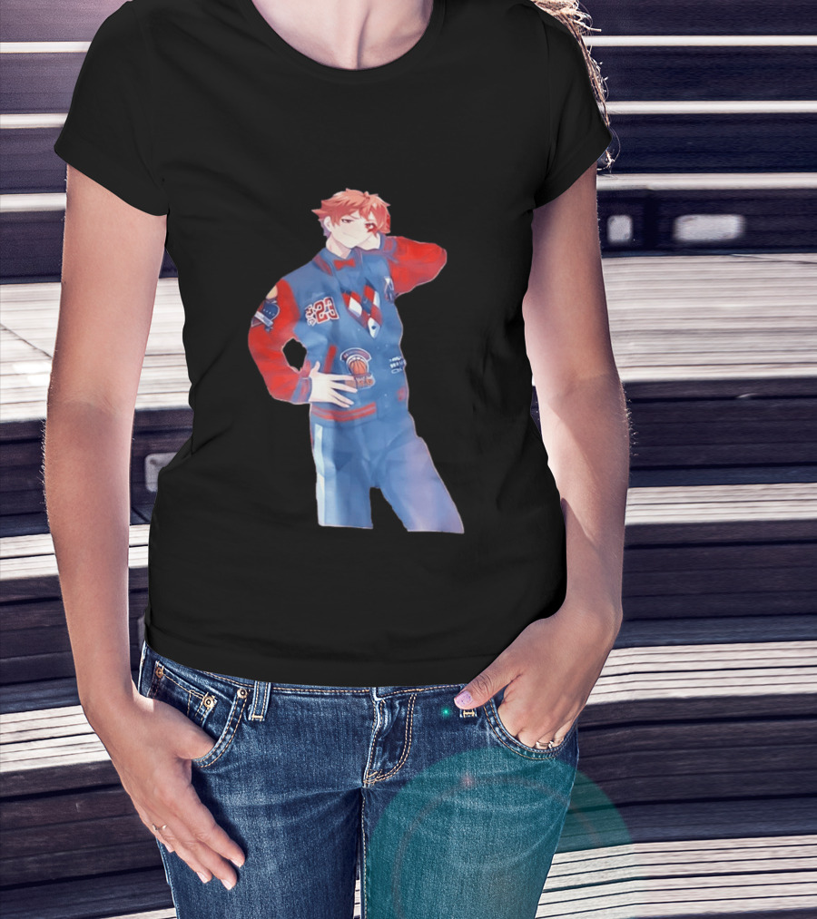 Ace Trappola Twisted Wonderland NRC Basketball Varsity Number 23 T-Shirt