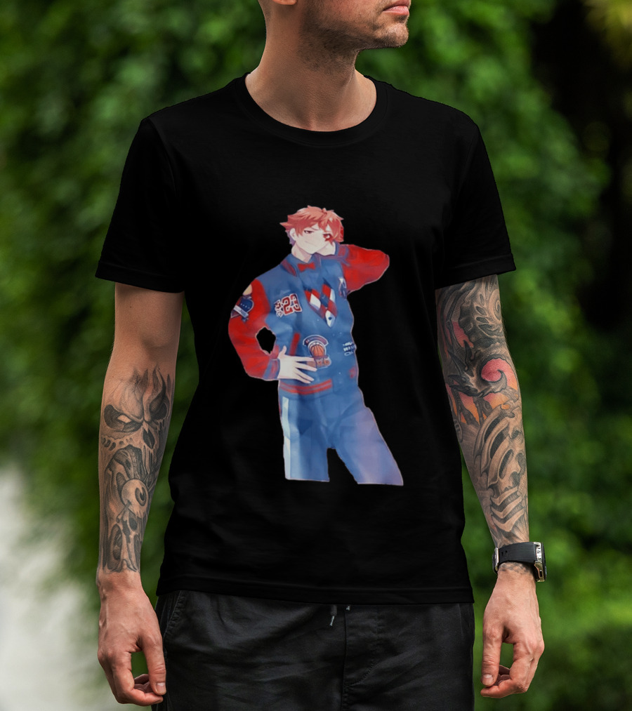 Ace Trappola Twisted Wonderland NRC Basketball Varsity Number 23 T-Shirt