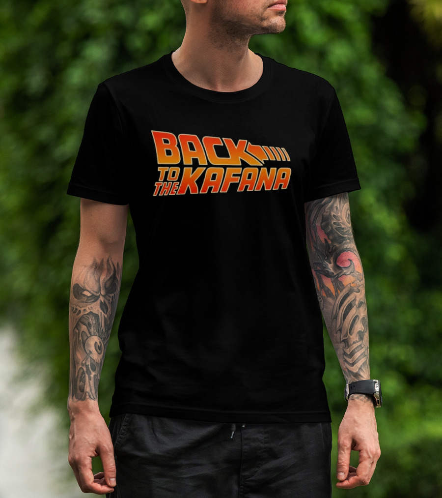 Back To The Kafana Movie Balkan Style Retro Pop Culture T-Shirt