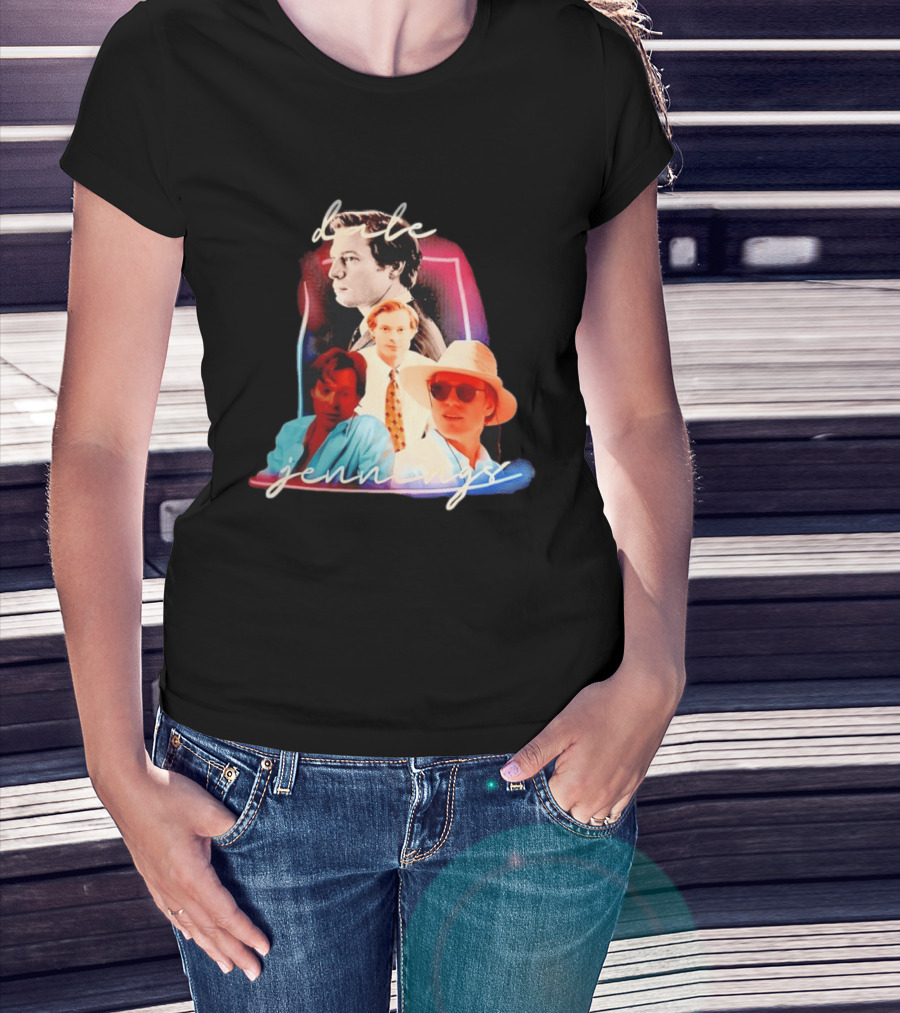 Dale Jennings Actor Retro Pop Art Collage T-Shirt
