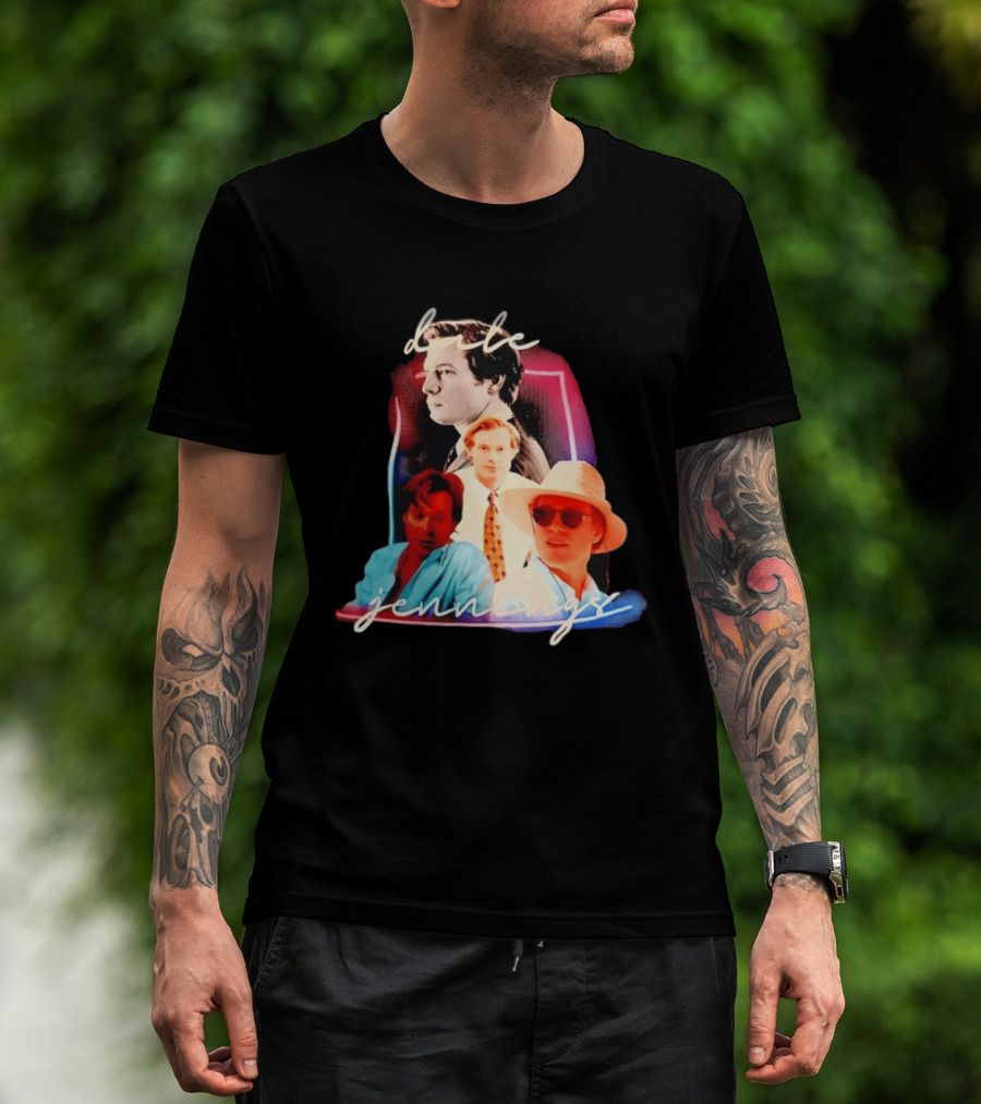 Dale Jennings Actor Retro Pop Art Collage T-Shirt