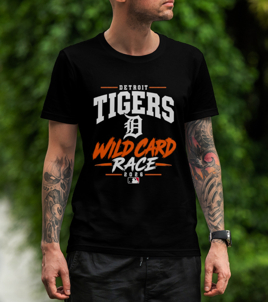 Detroit Tigers Wild Card Race 2026 MLB T-Shirt