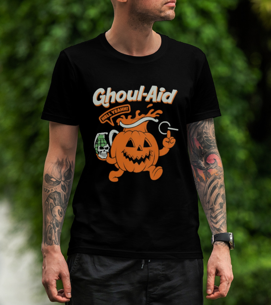 Ghoul Aid Oh Yeah Halloween Pumpkin T-Shirt