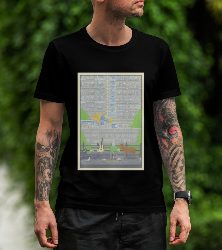 Govt Mule September 23 2026 New York City Concert Street Scene T-Shirt