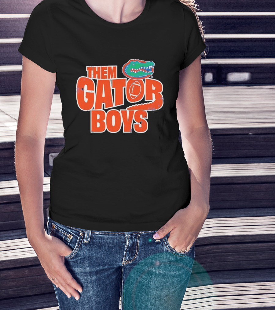 Them Gator Boys Florida Gators Football Distressed T-Shirt