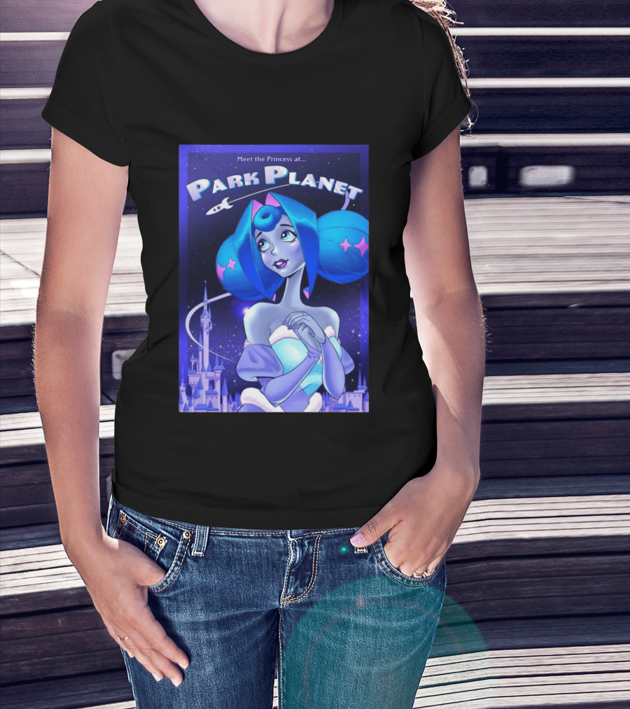 Knights Of Guinevere Meet The Princess At Park Planet Fantasy Adventure T-Shirt