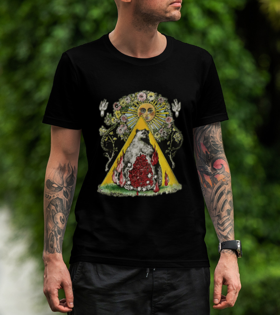 Midsommar Bear Floral Sun A24 Film Symbolism For Fans Movie T-Shirt