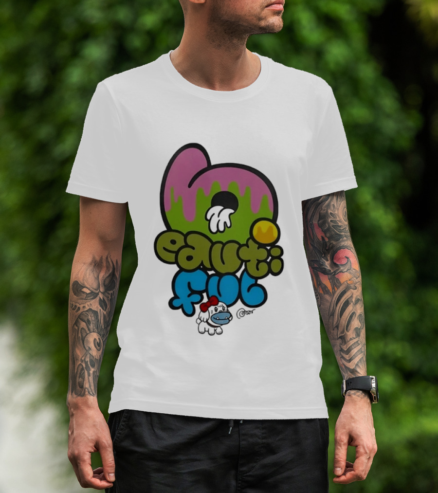 Beautiful Graffiti Melting Popsicle Drip T-Shirt