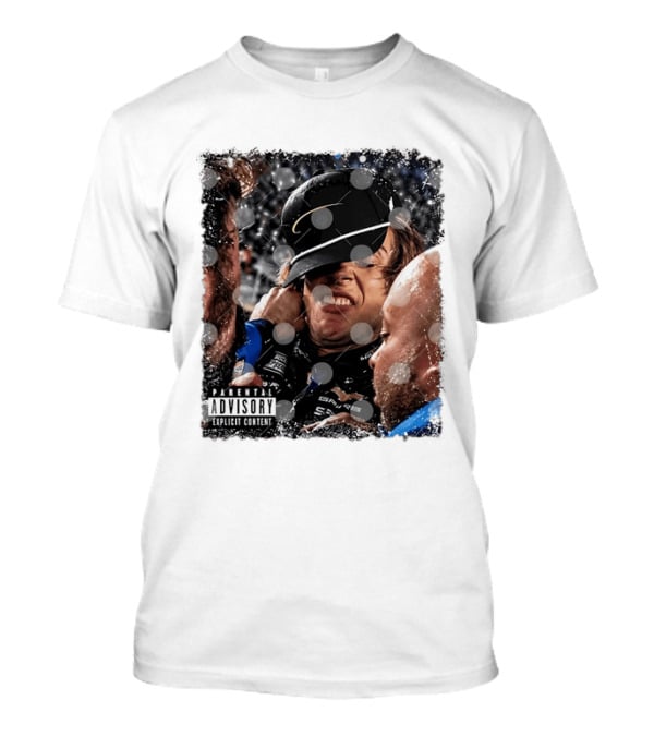 NASCAR Cup Series Racing Parental Advisory Explicit Content Victory Celebration T-Shirt