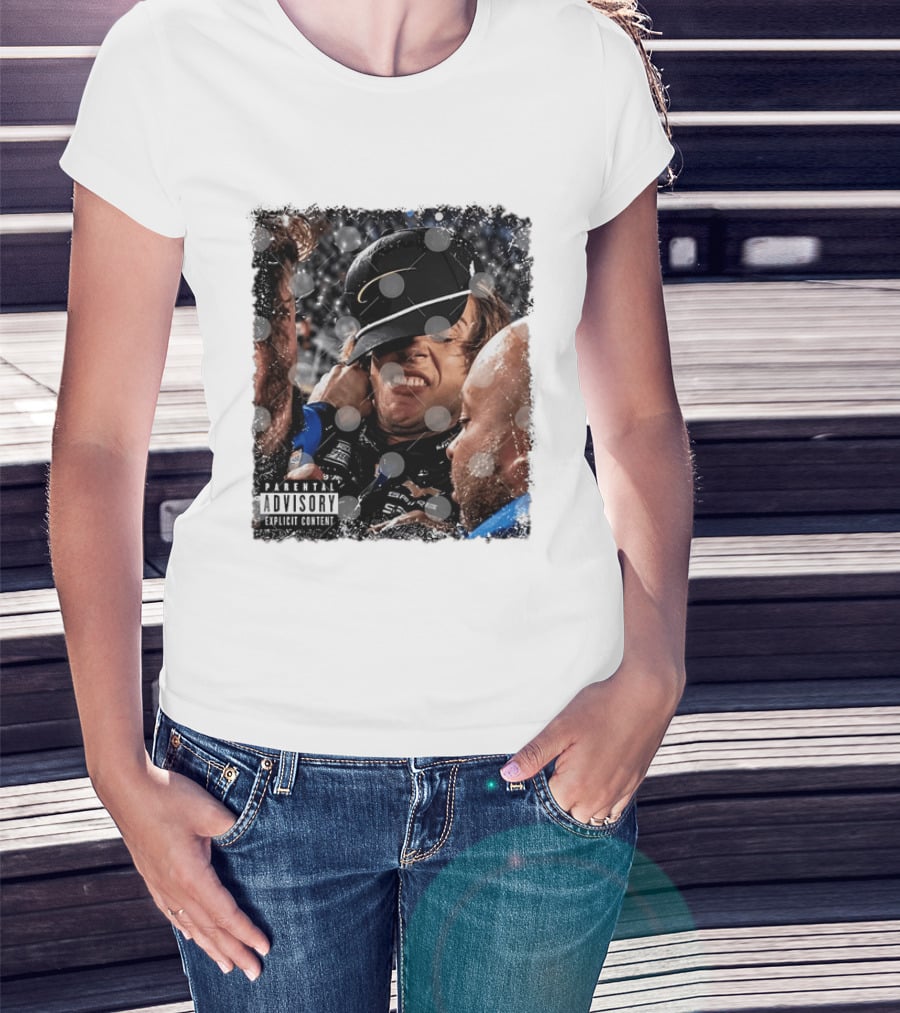 NASCAR Cup Series Racing Parental Advisory Explicit Content Victory Celebration T-Shirt