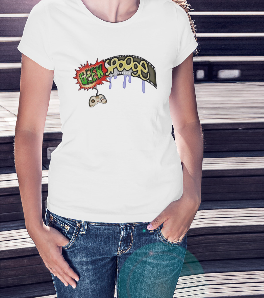 Geek Spooge Video Game Controller T-Shirt