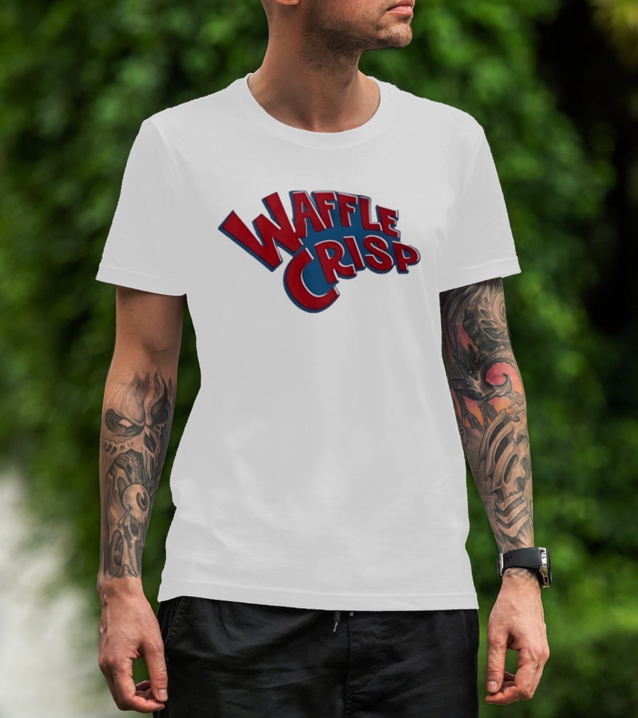 Waffle Crisp Cereal Retro Breakfast T-Shirt