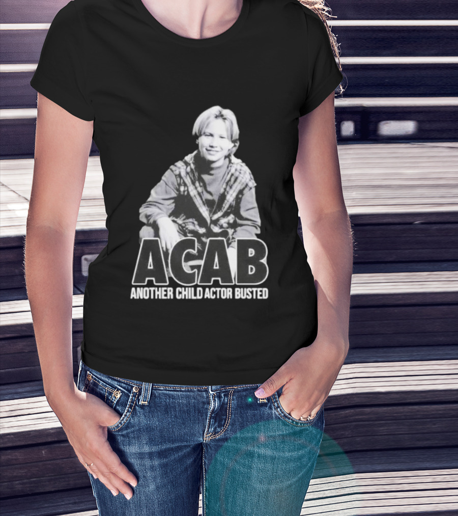 Jonathan Taylor Thomas ACAB Another Child Actor Busted T-Shirt