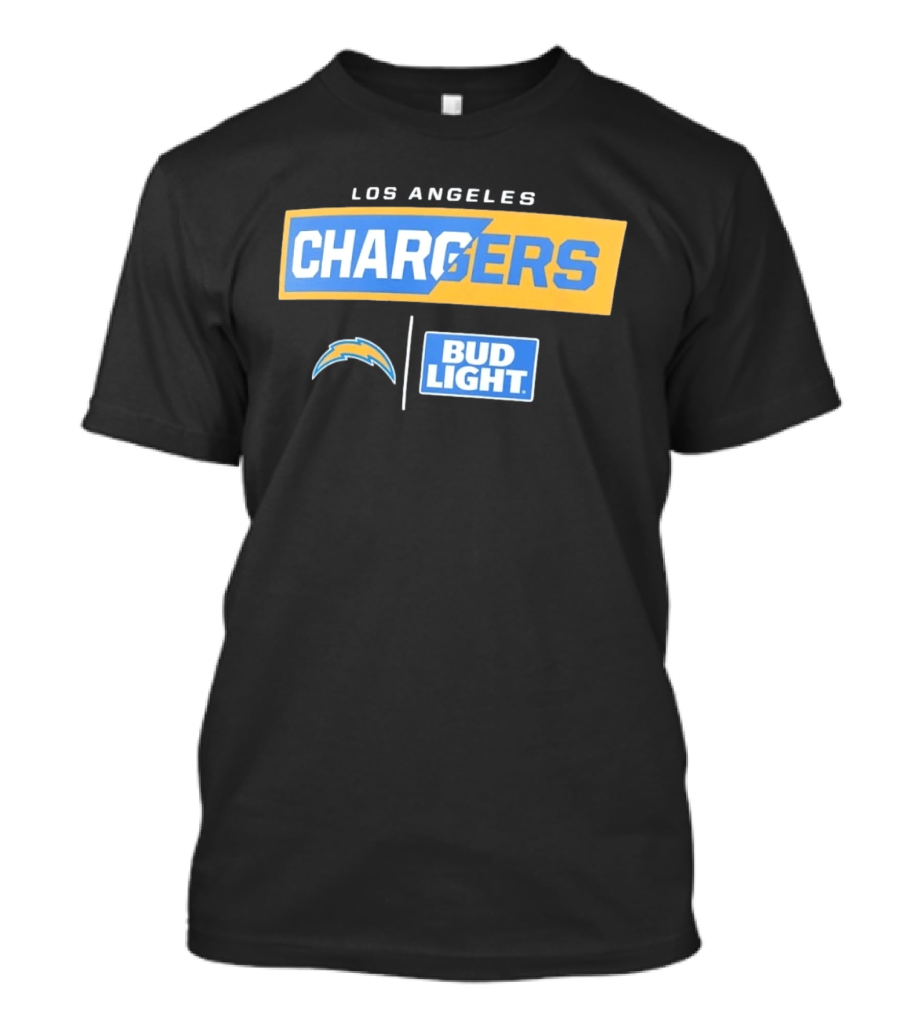 Los Angeles Chargers Bud Light Collaborative Merchandise T-Shirt