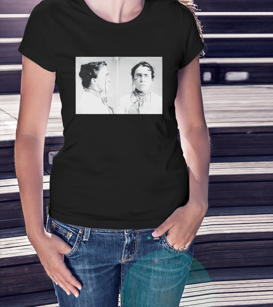 Emma Goldman Shot Anarchist Historical E. Goldmann 12178 T-Shirt