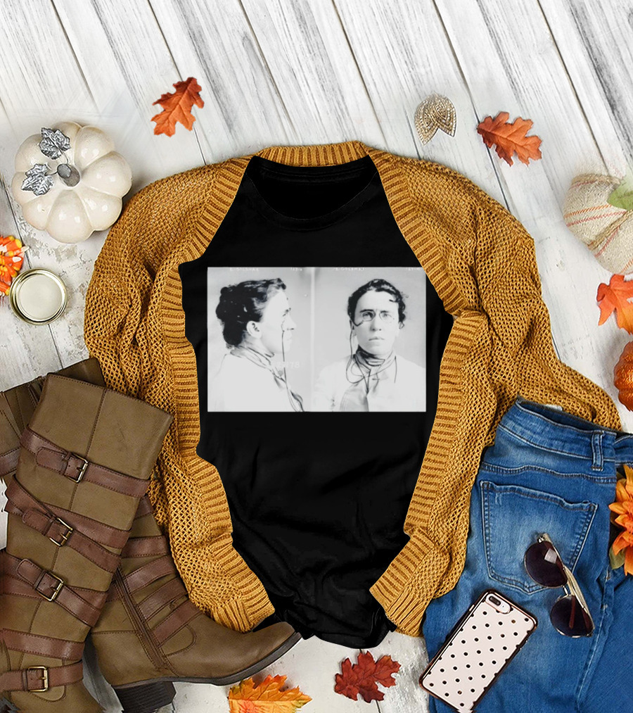 Emma Goldman Shot Anarchist Historical E. Goldmann 12178 T-Shirt