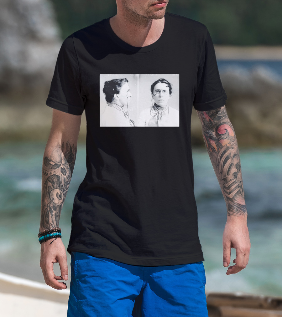 Emma Goldman Shot Anarchist Historical E. Goldmann 12178 T-Shirt