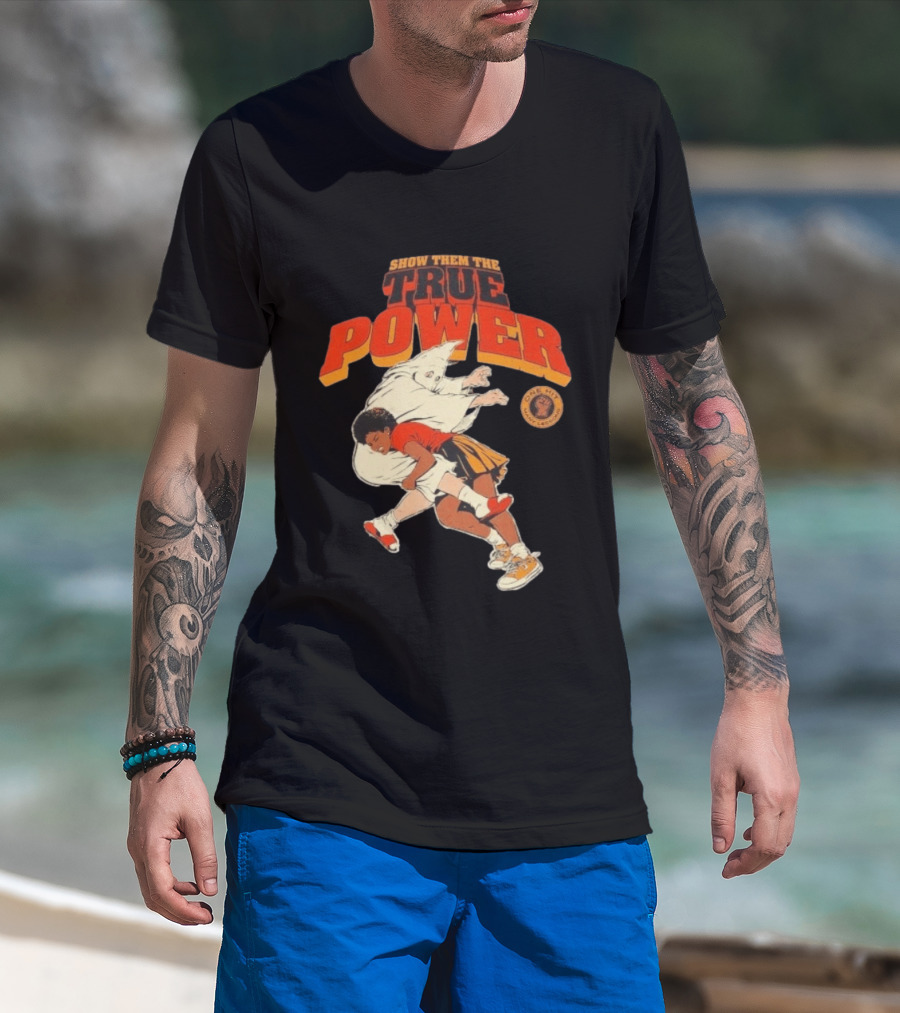Show Them The True Power One Hit Many Lessons Basketball Spirit T-Shirt