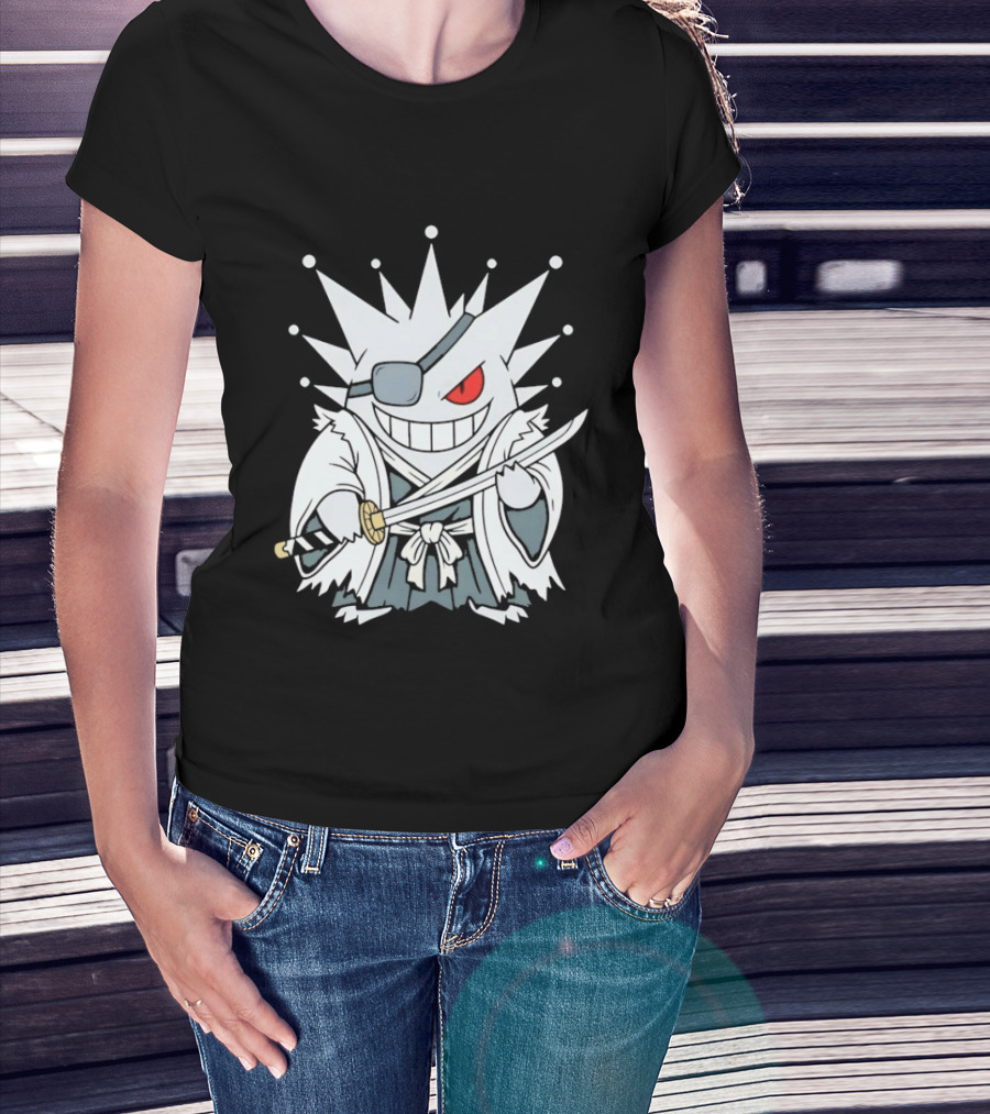 Gengar Samurai Warrior Katana Pokémon Ninja T-Shirt