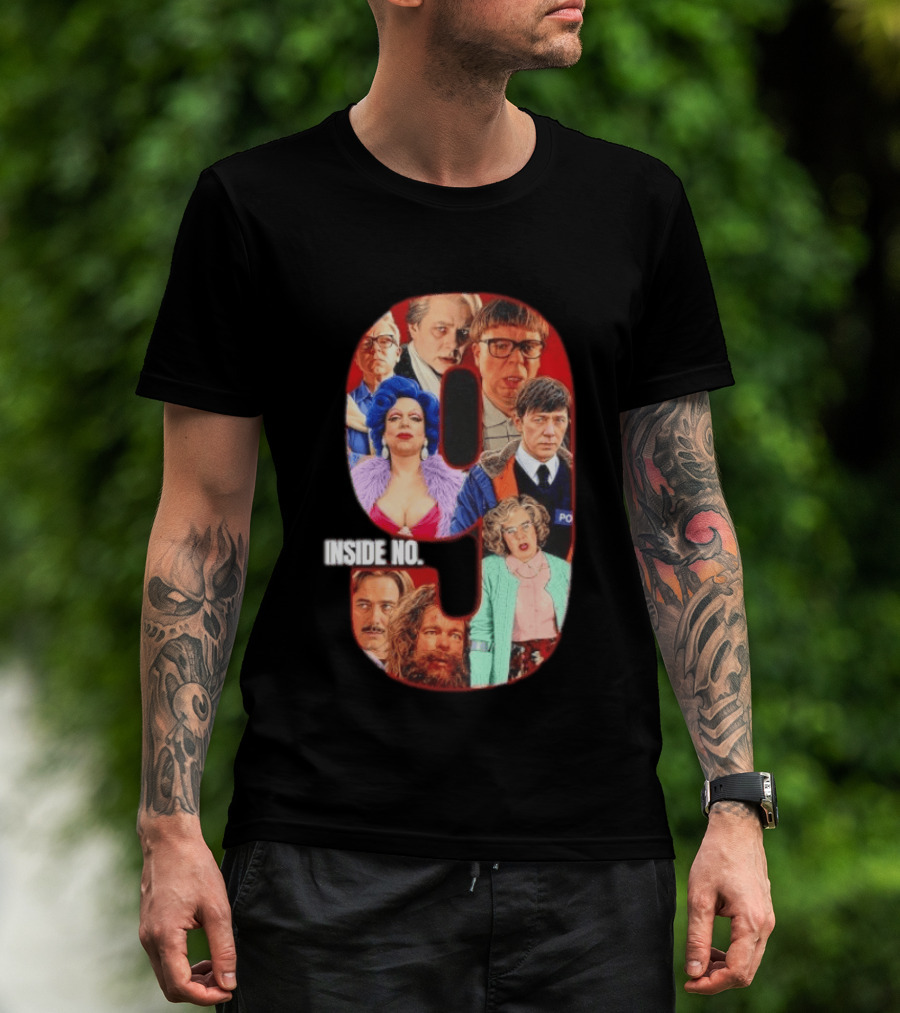 Inside No 9 TV Series Collage Reece Shearsmith Character Compilation T-Shirt
