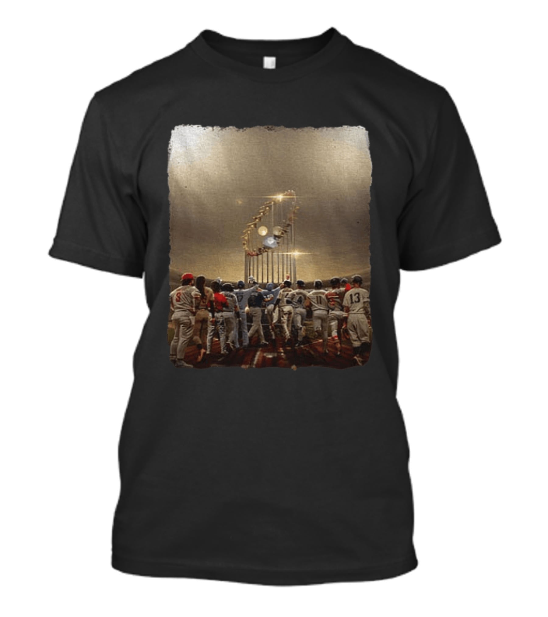 September Baseball Race To October Trophy MLB 2026 Players Journey Toward Championship Glory T-Shirt