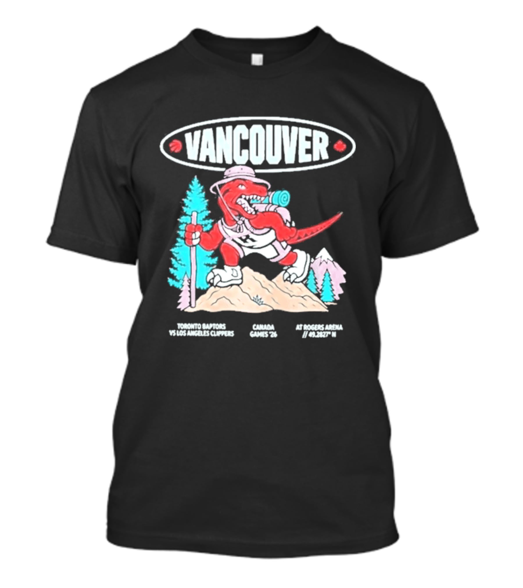 Vancouver Raptors Cartoon 2026 T-Shirt