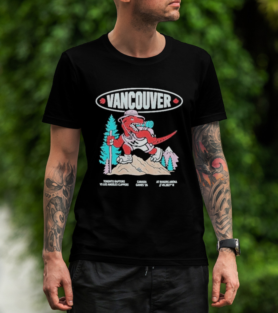 Vancouver Raptors Cartoon 2026 T-Shirt