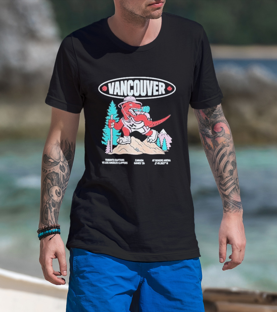 Vancouver Raptors Cartoon 2026 T-Shirt