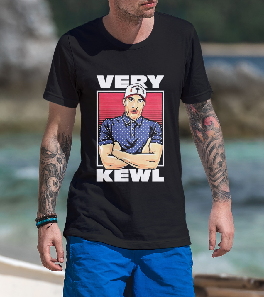 Very Kewl South Carolina Palm Tree Polka Dot Polo T-Shirt