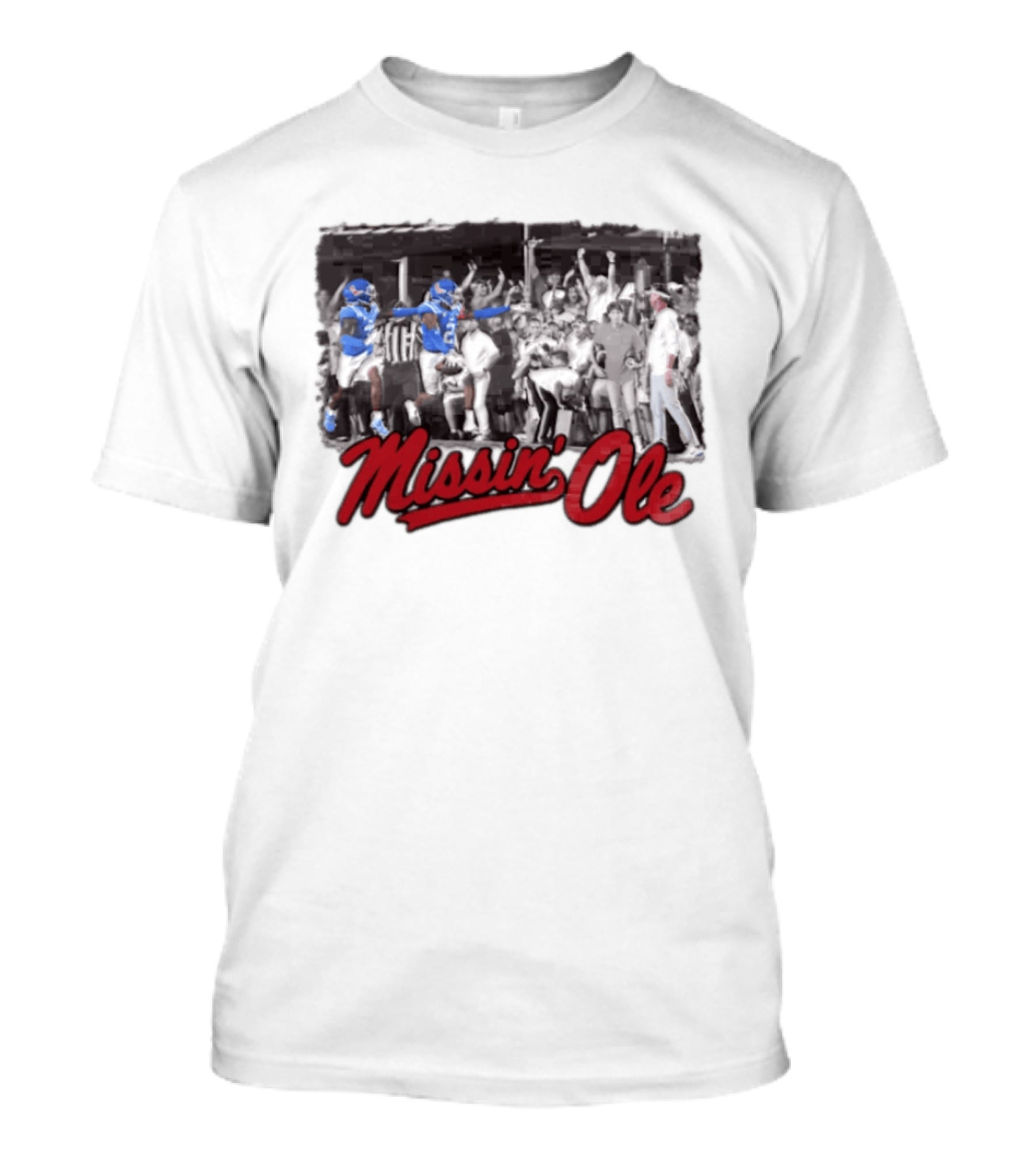 Lane Kiffin Missin Ole Ole Miss Rebels NCAA Football T-Shirt