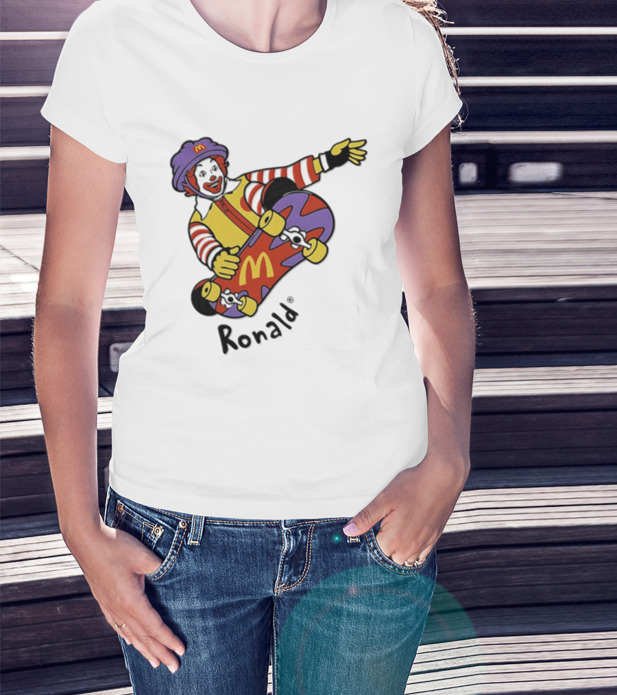 Ronald McDonald Skateboarding McDonald's Fun T-Shirt