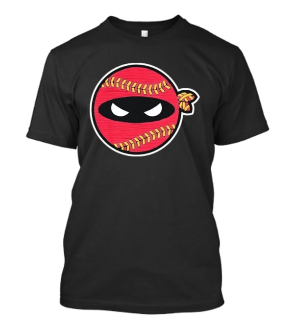 Atlanta Braves Baseball Ninja Face Mask Stitching T-Shirt