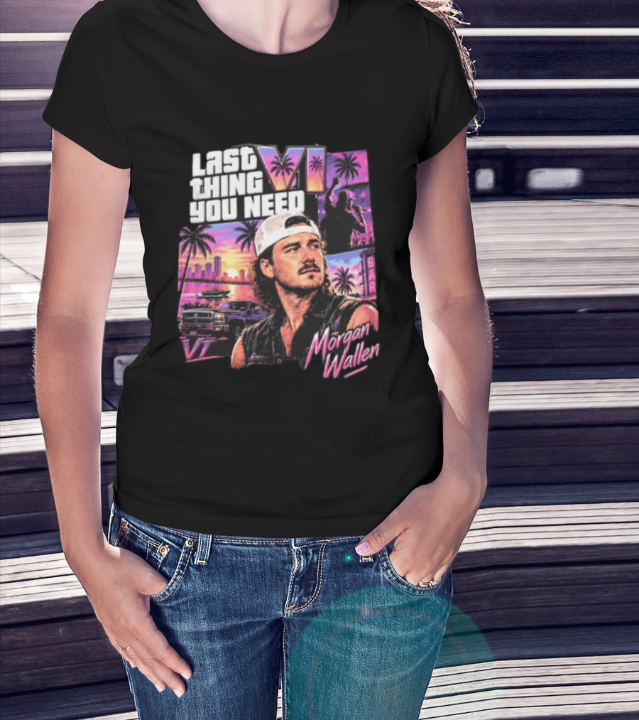 Morgan Wallen Last Thing You Need Miami Vice T-Shirt